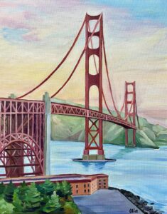 Original Acrylic On Canvas Painting